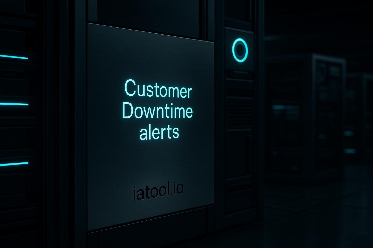 automated customer downtime alerts